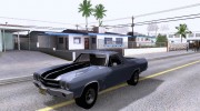 Chevrolet El Camino SS 454 для GTA San Andreas миниатюра 1
