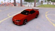 Nissan Skyline R34 GT-R для GTA San Andreas миниатюра 1