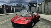 Pagani Huayra для GTA 4 миниатюра 1