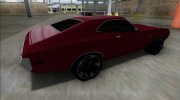 1972 Chevrolet Chevelle SS для GTA San Andreas миниатюра 4