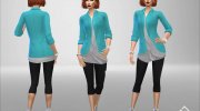 Spring Outfit 2017 para Sims 4 miniatura 5