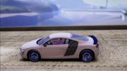 AUDI R8 GT 2012 para GTA San Andreas miniatura 3