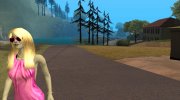 Mia Pinky zombie для GTA San Andreas миниатюра 5