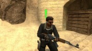 Black L33T w. Punisher Logo for Counter-Strike Source miniature 1
