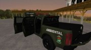 Chevrolet S10 2025 CPAM PMERJ for GTA San Andreas miniature 4