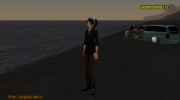 Juliet Starling (Lollipop Chainsaw) Black Jumper для GTA San Andreas миниатюра 4
