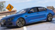 2016 BMW M6 Gran Coupe for GTA 5 miniature 4