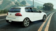 Volkswagen Golf Police for GTA 5 miniature 4