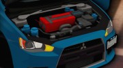 Mitsubishi Lancer X Evolution для GTA San Andreas миниатюра 11