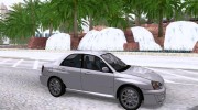 Subaru Impreza WRX STi for GTA San Andreas miniature 5