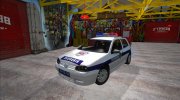 Volkswagen Golf GTI Mk4 Policija para GTA San Andreas miniatura 2