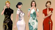 Cheongsam for Sims 4 miniature 4