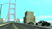 ГАИшник на мосту Гант для GTA San Andreas миниатюра 1