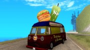 Burger Van для GTA San Andreas миниатюра 1