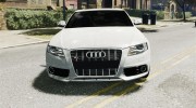 Audi S4 2010 v.1.0 for GTA 4 miniature 6