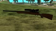 Low Poly Hunting Rifle para GTA San Andreas miniatura 1