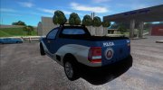 Volkswagen Saveiro G7 ROBUST PMBA Ronda Escolar (Police) para GTA San Andreas miniatura 3