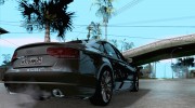 Audi A8 для GTA San Andreas миниатюра 4