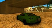 Nissan GT-R Dragster для GTA San Andreas миниатюра 3