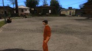 Claude Prison Uniform GTA 3 для GTA San Andreas миниатюра 4