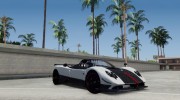 Pagani Zonda Cinque Roadster для GTA San Andreas миниатюра 1