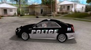 Cadillac CTS-V Police Car for GTA San Andreas miniature 2