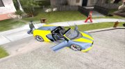 GTA V Truffade Nero Cabrio for GTA San Andreas miniature 3