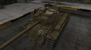 Зоны пробития контурные для T26E4 SuperPershing для World Of Tanks миниатюра 1