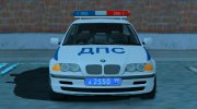 BMW 325I (E46) Милиция ОБ ДПС for GTA San Andreas miniature 2