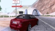 Audi A4 Cabrio для GTA San Andreas миниатюра 3