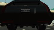 Cadillac Escalade 2016 Lowpoly for GTA San Andreas miniature 4
