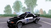 Nissan Skyline R32 Police para GTA San Andreas miniatura 1