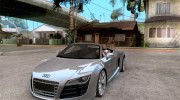 Audi R8 для GTA San Andreas миниатюра 1