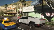 Tesla Cybertruck для GTA 5 миниатюра 4