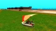 Wingy Dinghy (Crazy Flying Boat) для GTA San Andreas миниатюра 2
