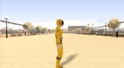 Power Rangers RPM Yellow для GTA San Andreas миниатюра 3