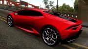 Lamborghini Huracan 2014 Type 2 для GTA San Andreas миниатюра 2