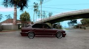 BMW M5 E34 Street для GTA San Andreas миниатюра 5