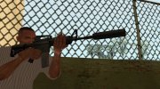 M16A4 Silenced для GTA San Andreas миниатюра 3