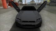 Nissan Skyline R34 Cabrio для GTA San Andreas миниатюра 6