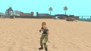 Creative Destruction - Female Soldier for GTA San Andreas miniature 1