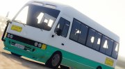 Toyota Coaster Bus для GTA 5 миниатюра 2