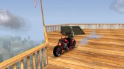 GTA V Western Motorcycle Zombie Chopper V1 для GTA San Andreas миниатюра 3