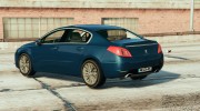 Peugeot 508 Police Nationale banalisée (Unmarked Police) for GTA 5 miniature 2