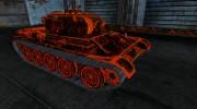 T-44 genevie red для World Of Tanks миниатюра 5