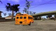 School bus para GTA San Andreas miniatura 4