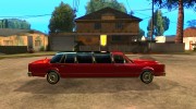 Lincoln Town Car 1986 Limo for GTA San Andreas miniature 5