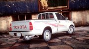 Toyota HiLux 2014 для GTA San Andreas миниатюра 4