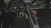 Porsche 918 Spyder Concept Study para GTA San Andreas miniatura 6