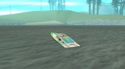 Speed Motorboat для GTA San Andreas миниатюра 3